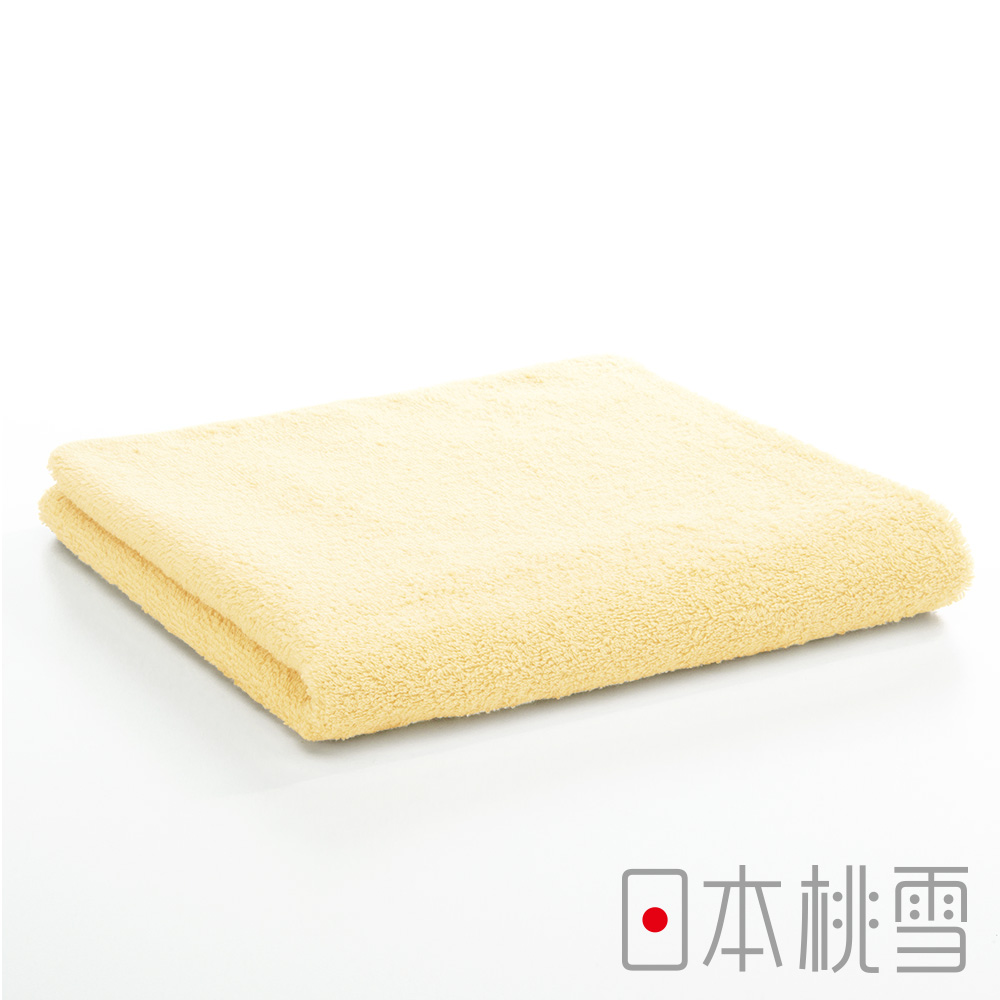 日本桃雪飯店毛巾(奶油黃)