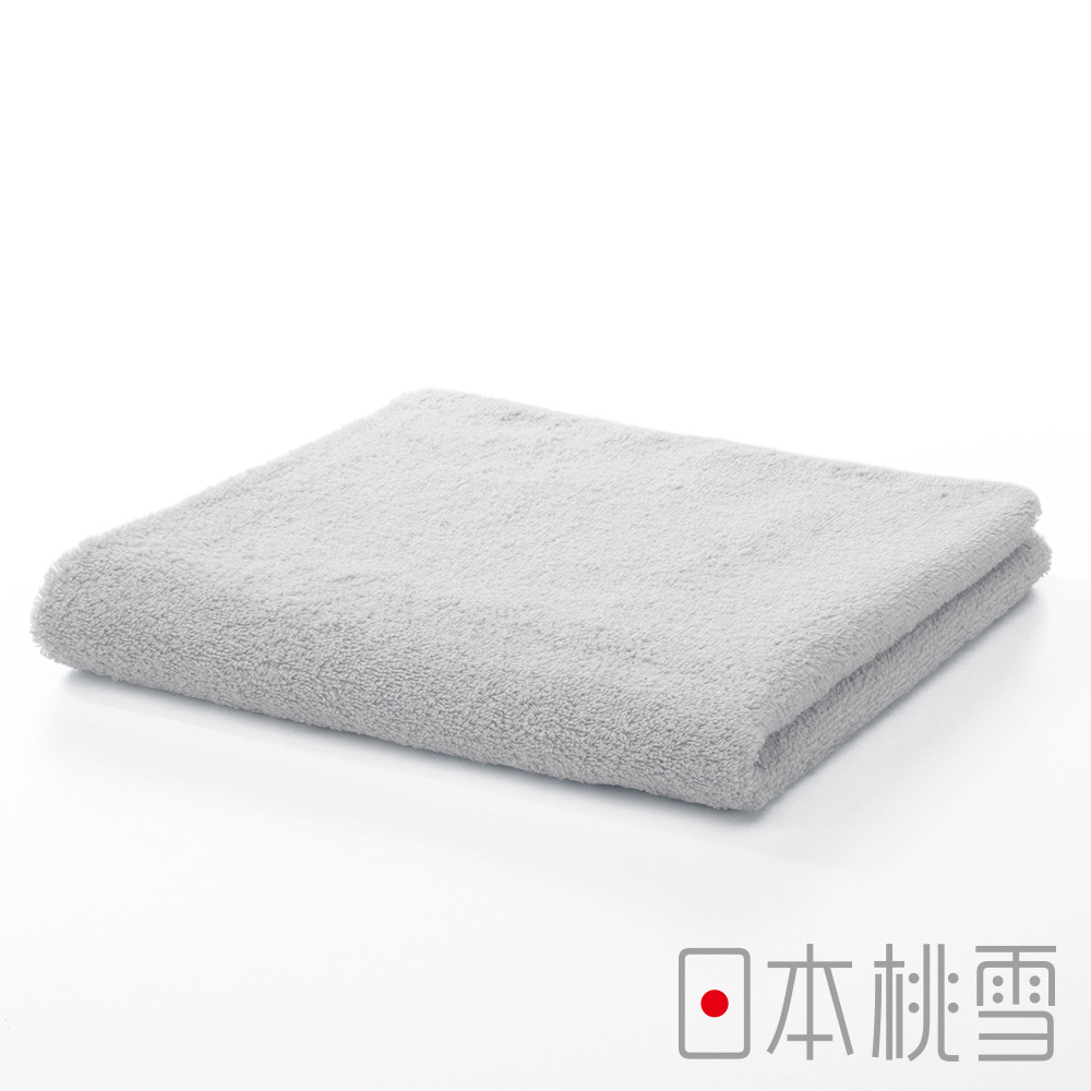 日本桃雪精梳棉飯店毛巾(霧灰)