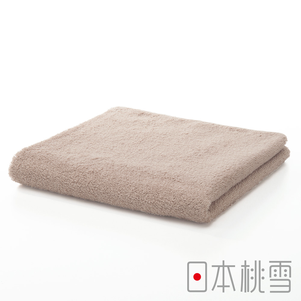 日本桃雪精梳棉飯店毛巾(灰褐)