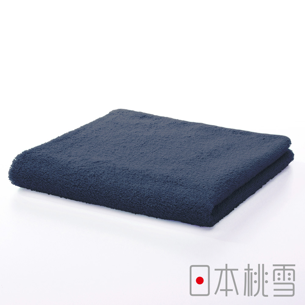 日本桃雪精梳棉飯店毛巾(軍藍)