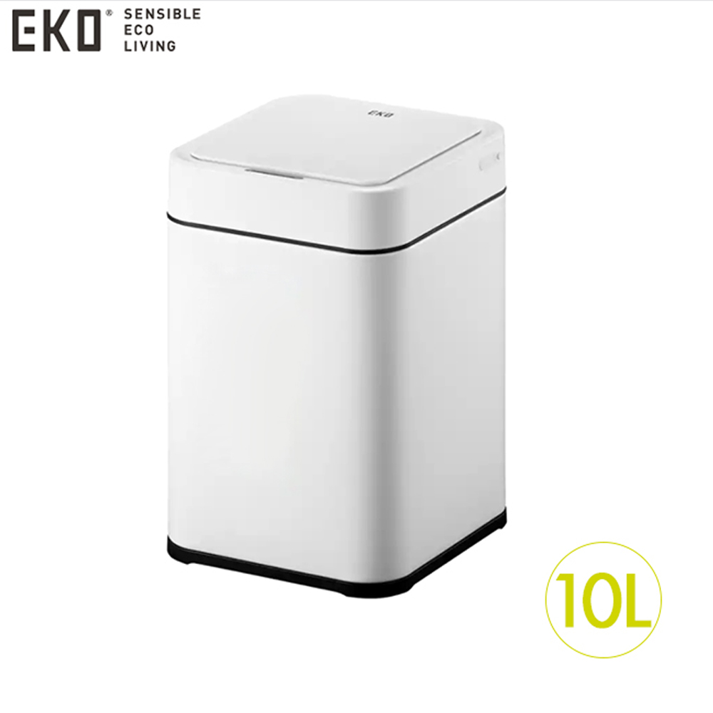 EKO 逸趣 感應環境桶 10L 啞光白 EK9208RP-MW-10L(HG1657-1)