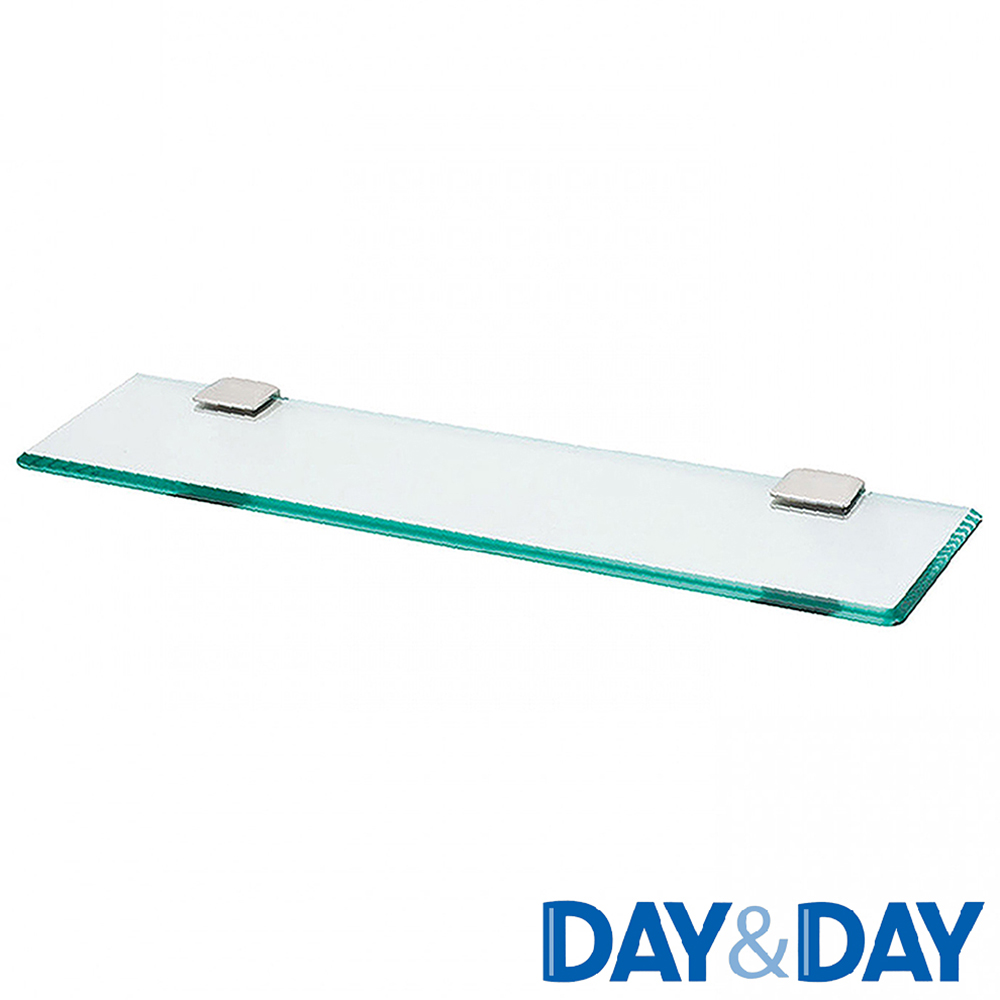 DAY&DAY 強化玻璃平台(304不鏽鋼夾具) 400x146mm