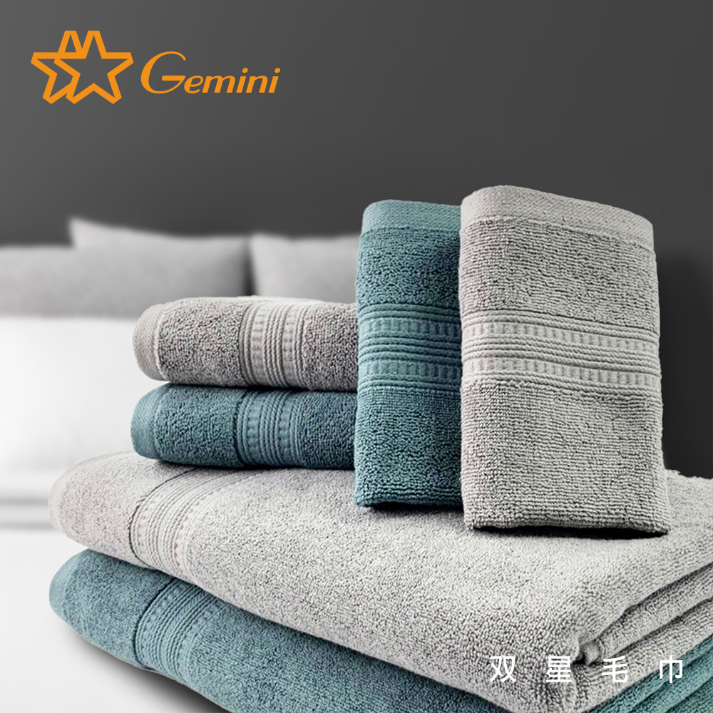 【Gemini 双星毛巾】飯店級雙股編織系列毛巾(超值二入組)