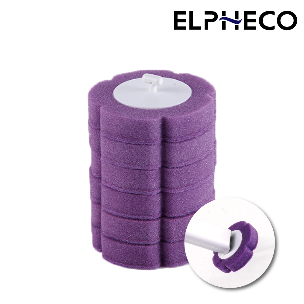 ELPHECO 拋棄式馬桶刷刷頭補充包 ELPH009 (薰衣草)