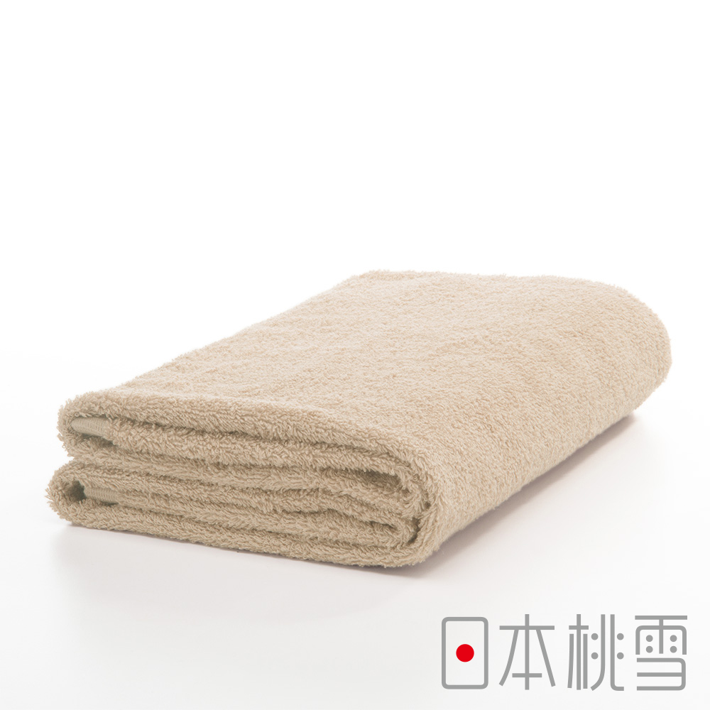 日本桃雪精梳棉飯店浴巾(裸褐)