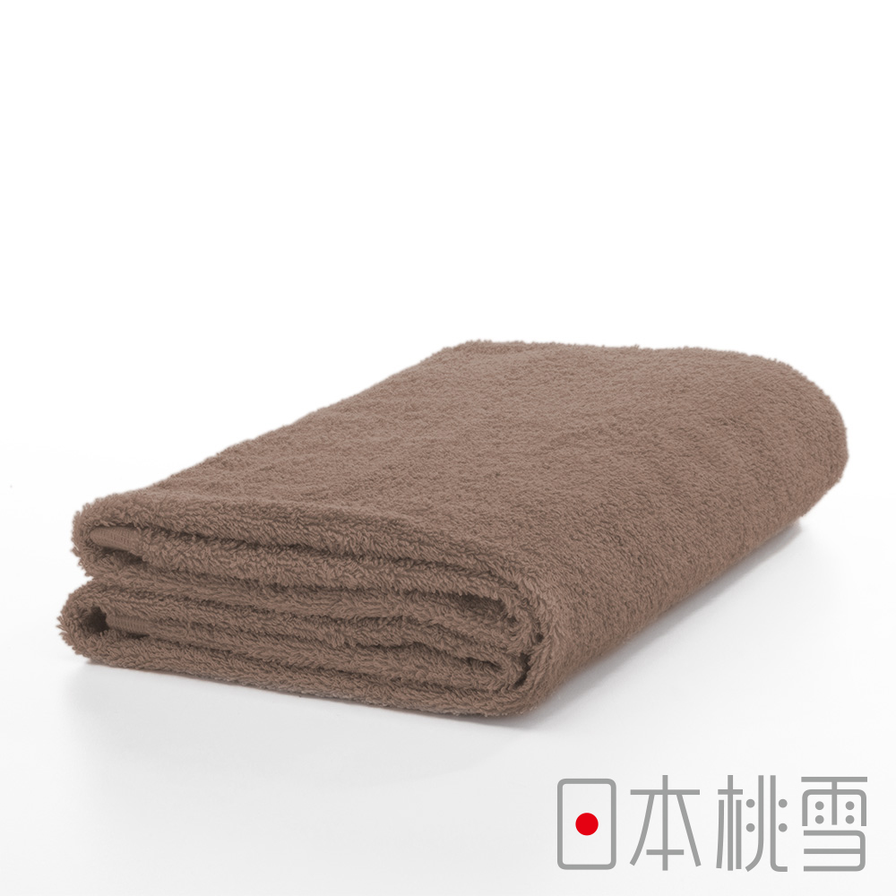 日本桃雪精梳棉飯店浴巾(栗棕)