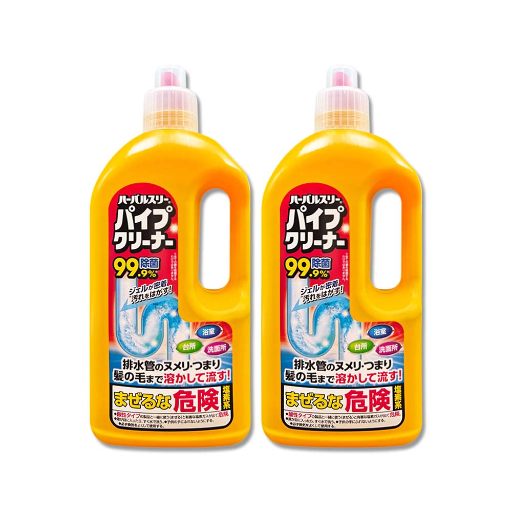 (2瓶)日本MITSUEI美淨易-廚房浴室鹼性排水管疏通清潔劑1000ml/瓶