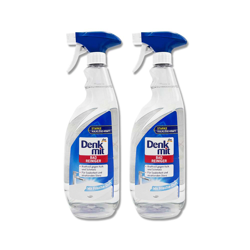 (2瓶)德國DM(Denkmit)-浴室強效除水垢噴霧清潔劑1000ml/瓶