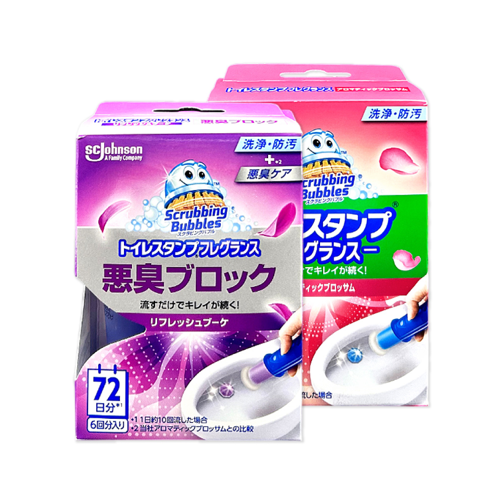 日本SC Johnson莊臣-推桿式馬桶凝膠38g+推桿1支/盒
