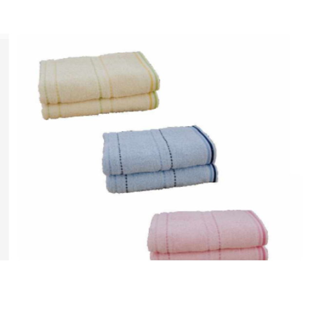 橫紋素色純棉毛巾#26(12條 整打裝)【台灣興隆毛巾製 】薄款易乾