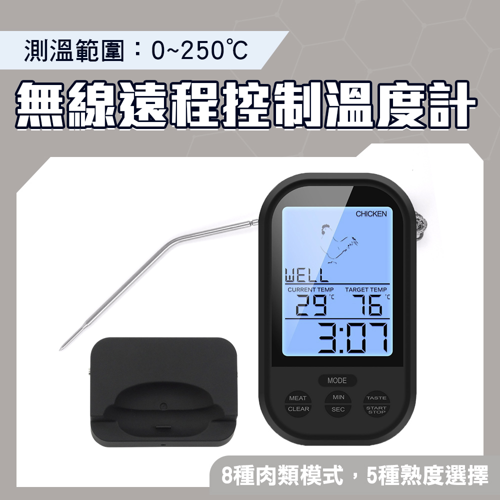 190-TMU250_無線遠程控制溫度計(0~250℃)
