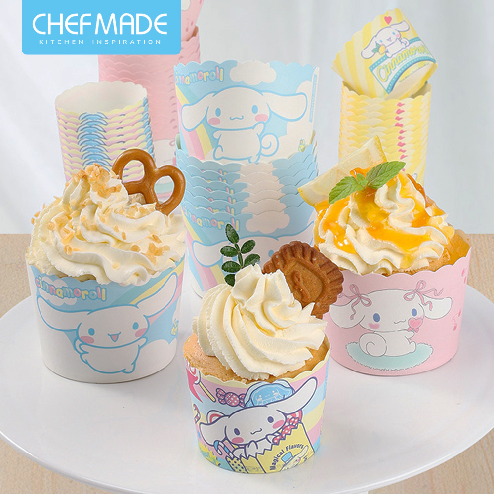 【美國Chefmade】大耳狗造型 烘焙杯子蛋糕紙模-100入(CM084)