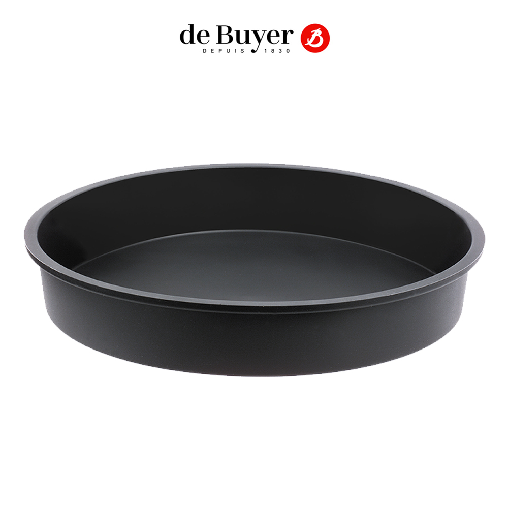 de Buyer法國畢耶『黑軟矽膠模系列』圓形蛋糕烤模24cm