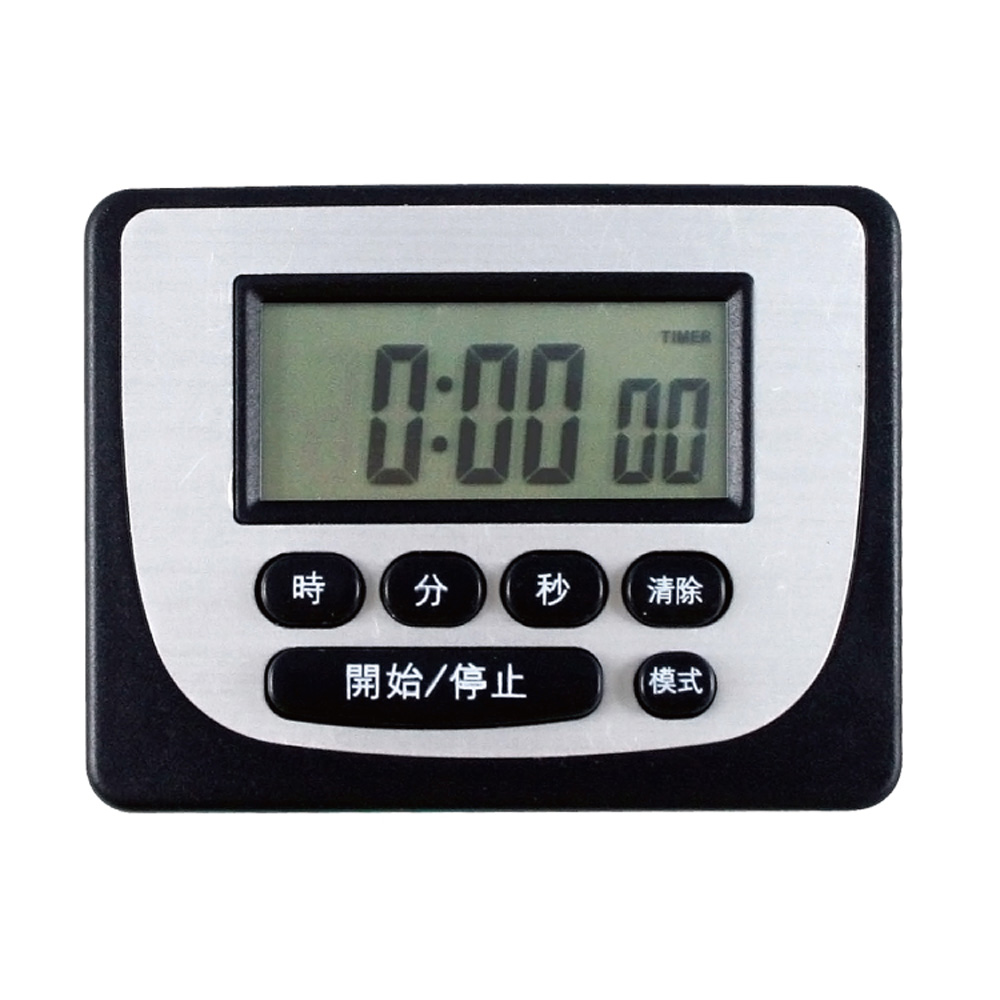 【KINYO】電子式24小時大螢幕正倒數計時器