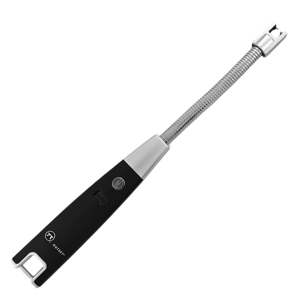 《OUTSET》可彎式防風電弧點火器(黑)