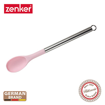 德國Zenker 不鏽鋼柄尼龍攪拌勺(33cm)