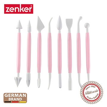 德國Zenker 8入蛋糕造型工具組