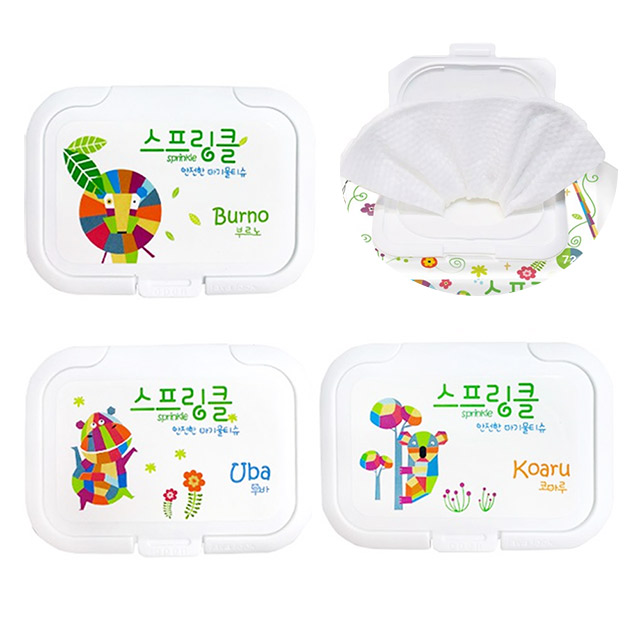 (一組3入)韓國Sprinkle 濕紙巾蓋 韓國製造 重複使用