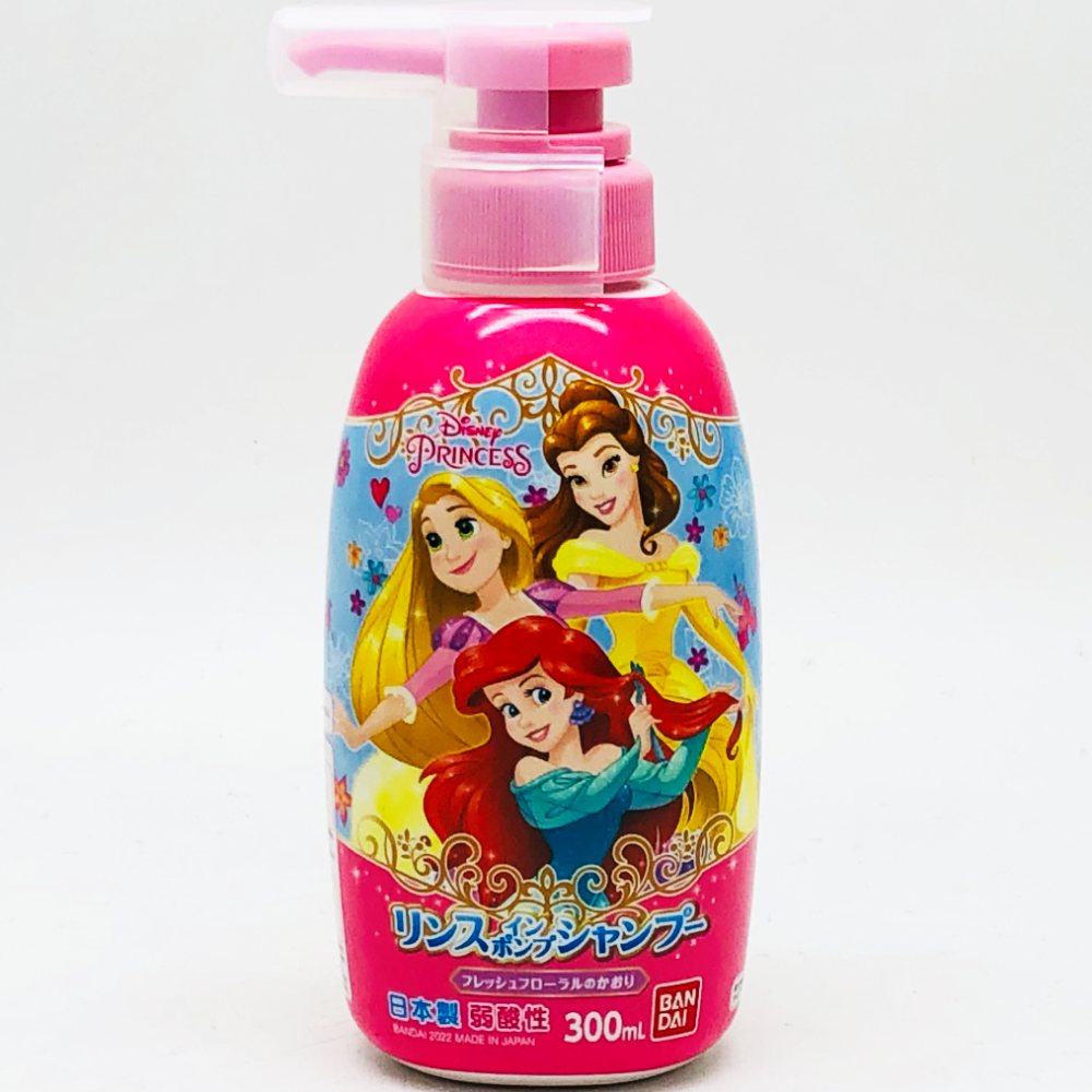 日本製 BANDAI 迪士尼 Disney 公主系列 兒童洗髮精300ml(5250)