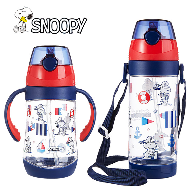 【優貝選】史努比 SNOOPY 海軍造型兒童水壺