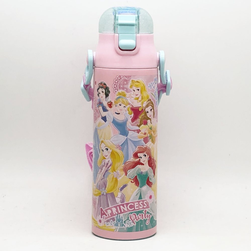 迪士尼 Disney 公主系列 不鏽鋼超輕量保冷水壺(SDC6N/580ML)(8775)