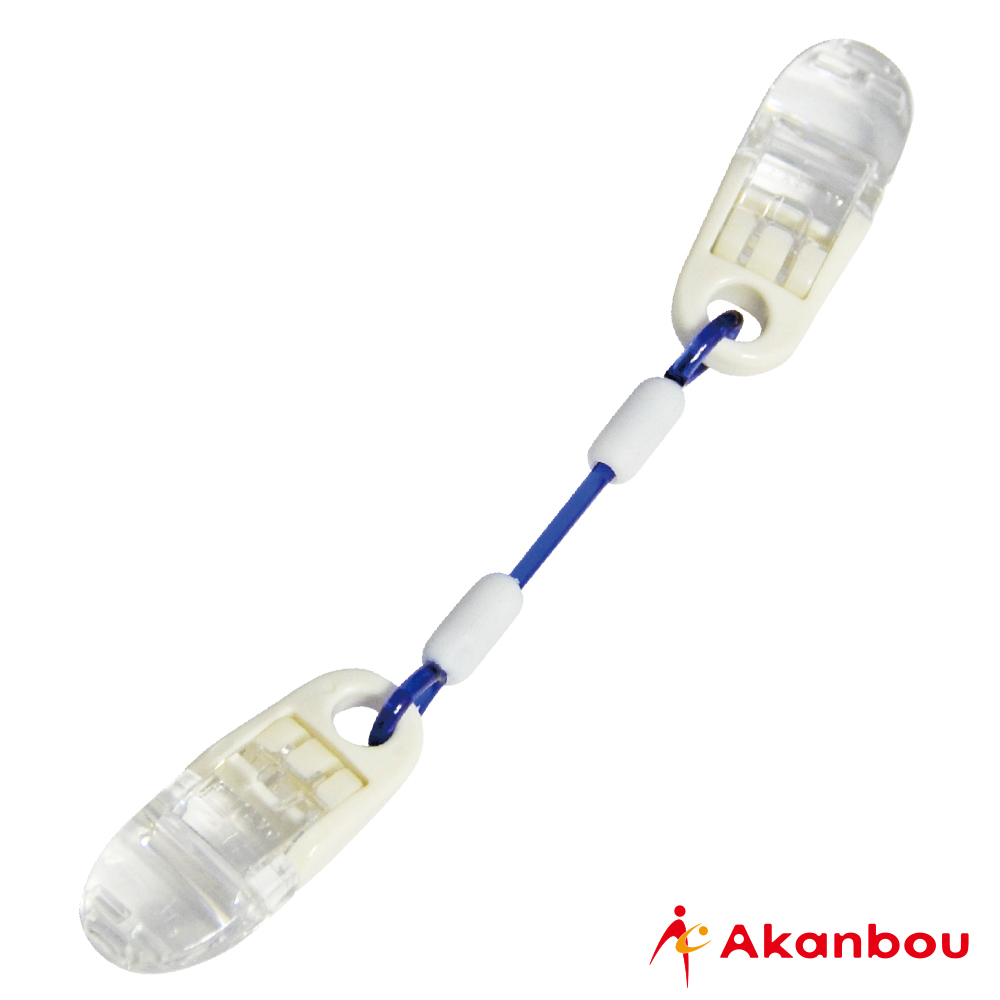【日本製Akanbou】日本製 手帕巾鏈夾-藍