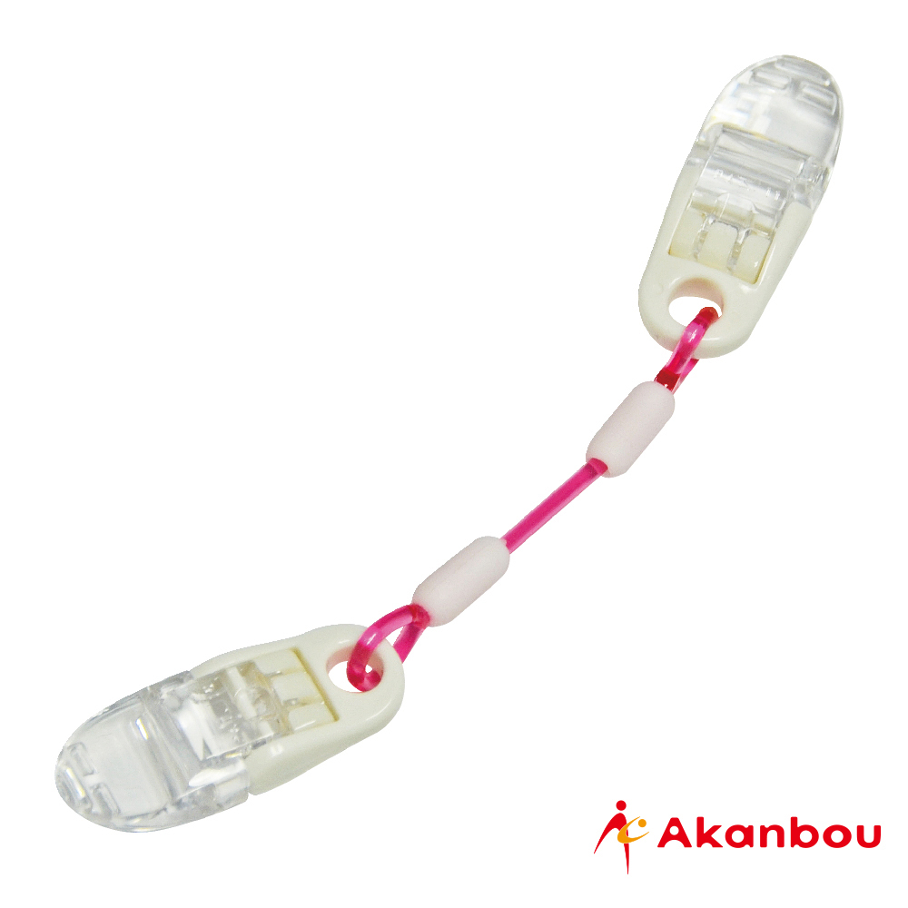 【Akanbou】日本製 手帕巾鏈夾-粉紅