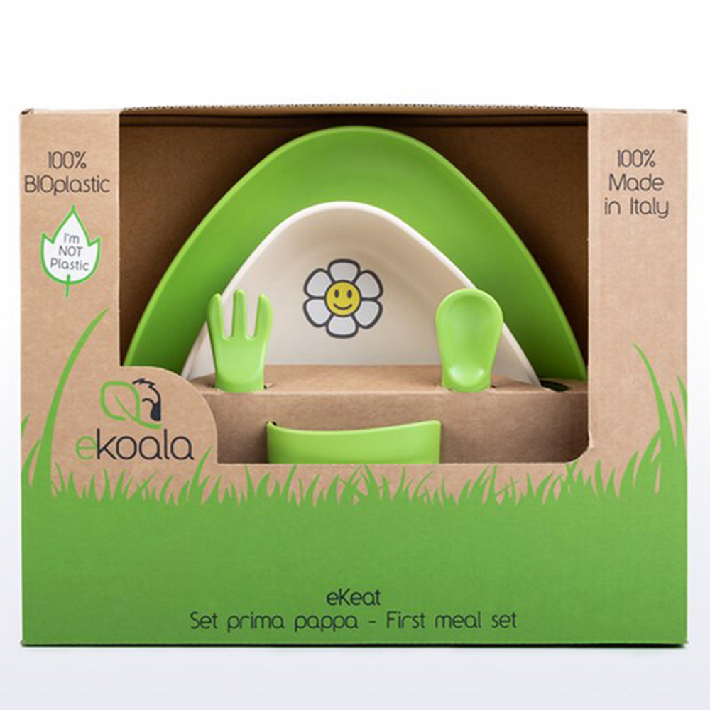【eKoala】eKeat 學習餐具組 歐洲天然無毒環保兒童餐具
