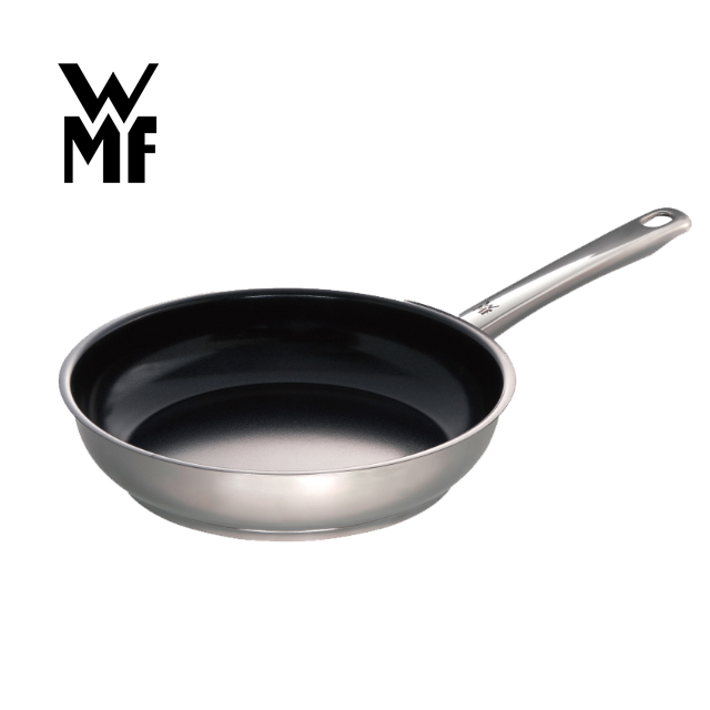 德國WMF DEVIL 陶瓷煎鍋24cm+玻璃鍋蓋24cm