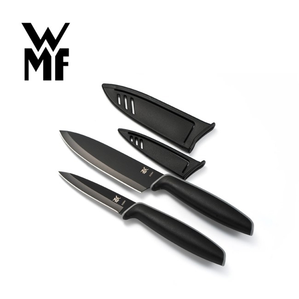 德國WMF Touch不鏽鋼雙刀組附刀套 9cm/13cm