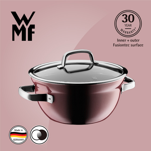 德國WMF Fusiontec 調理鍋 24cm 4.0L (赭紅色)