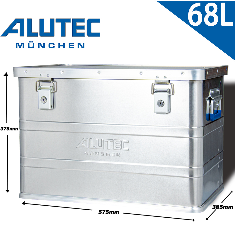德國ALUTEC-輕量化鋁箱-戶外工具收納 露營收納(68L)