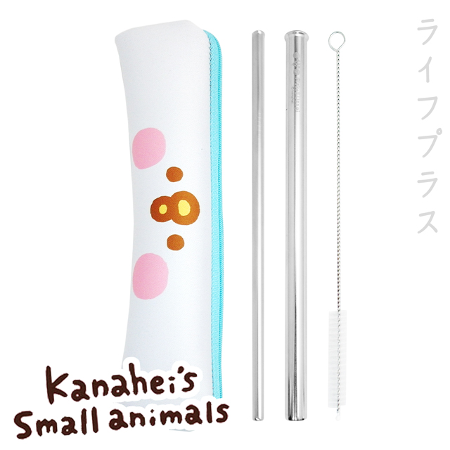 卡娜赫拉的小動物-不鏽鋼吸管三件組-P助