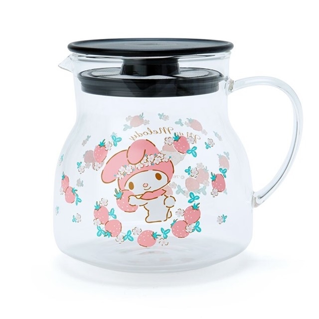 美樂蒂 耐熱玻璃茶壺 透明茶壺 熱水壺 咖啡壺 飲料壺 500ml