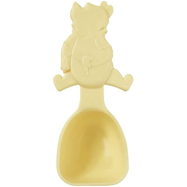 迪士尼 小熊維尼 造型塑膠計量湯匙 (黃款)
