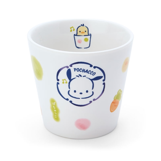 帕恰狗 陶瓷茶杯 200ml (彩色點點款)