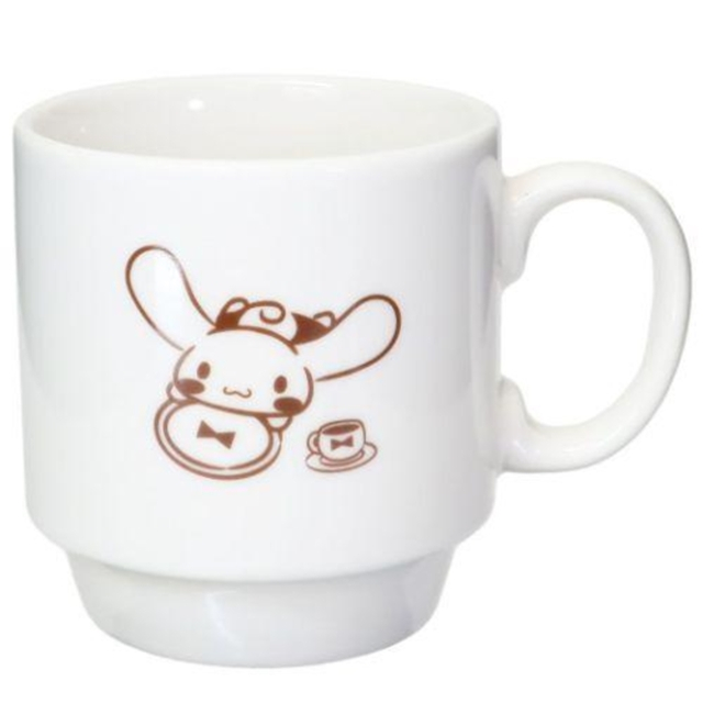 大耳狗 陶瓷咖啡杯 300ml (白服務生款)
