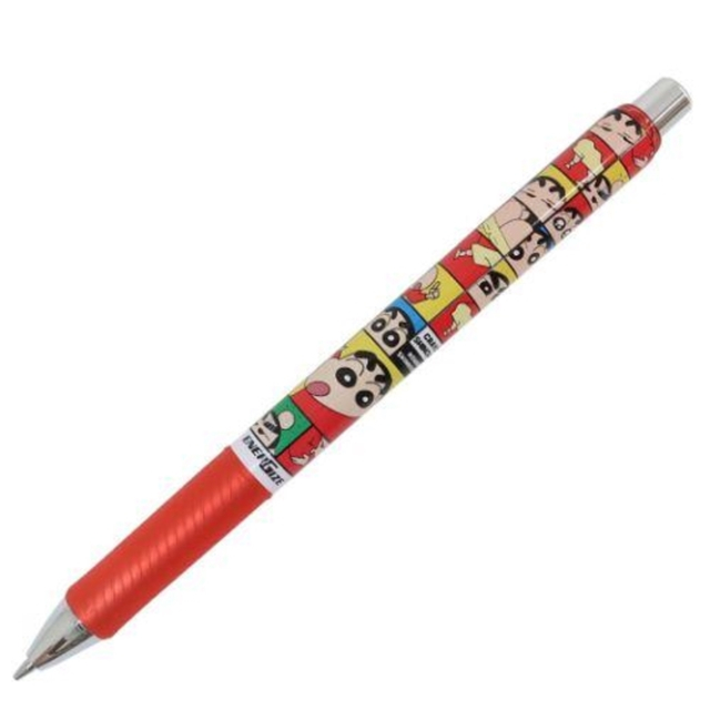 蠟筆小新 筆夾式自動鉛筆 0.5mm (紅格圖款)