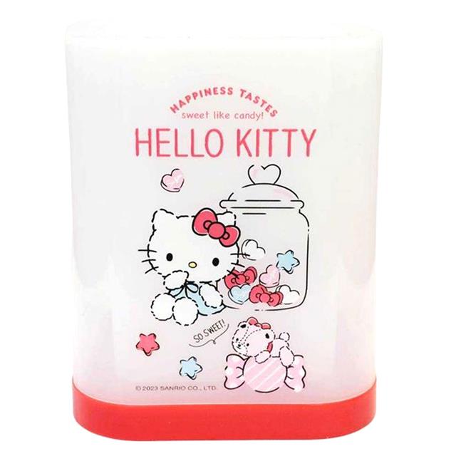 Hello Kitty 方型寬口筆筒 (白糖果款)