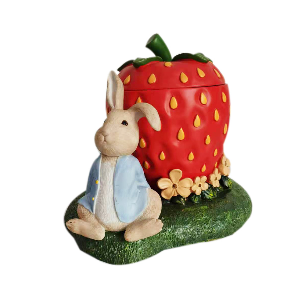 【英國比得兔】草莓置物盒 - 門口迎賓擺飾