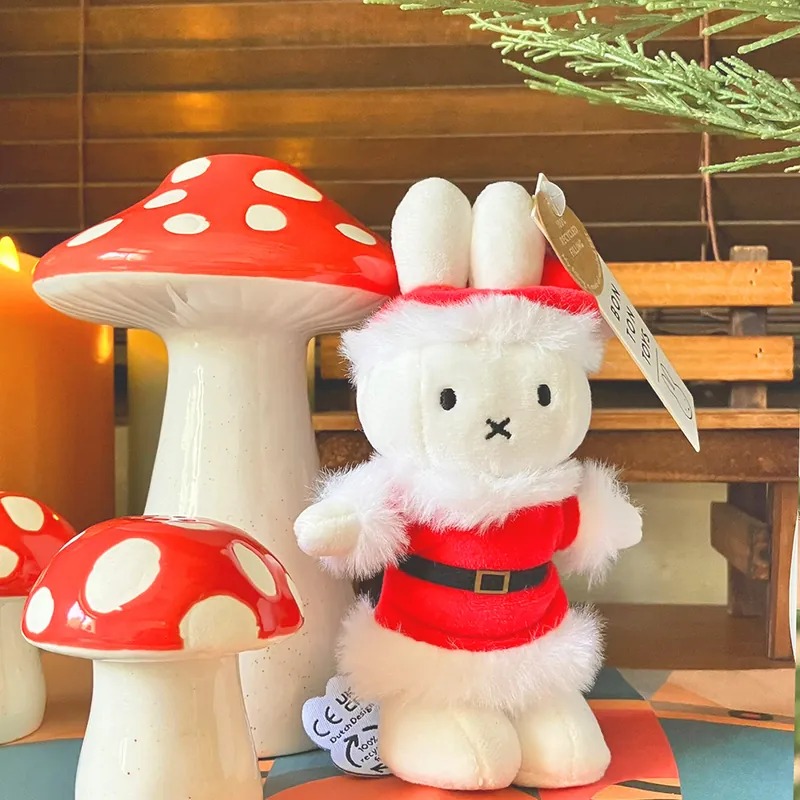 Miffy米菲兔填充玩偶-雪花聖誕兔 14 cm