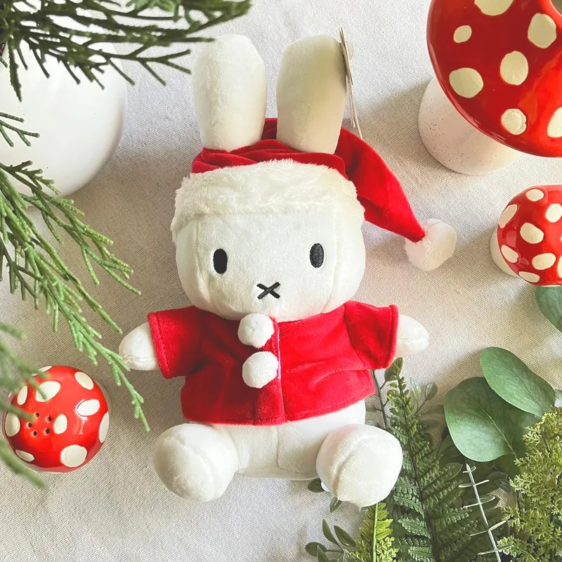 Miffy米菲兔填充玩偶-聖誕兔 23cm