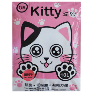 Kitty-寶寶香小球礦砂 10L(6kg)