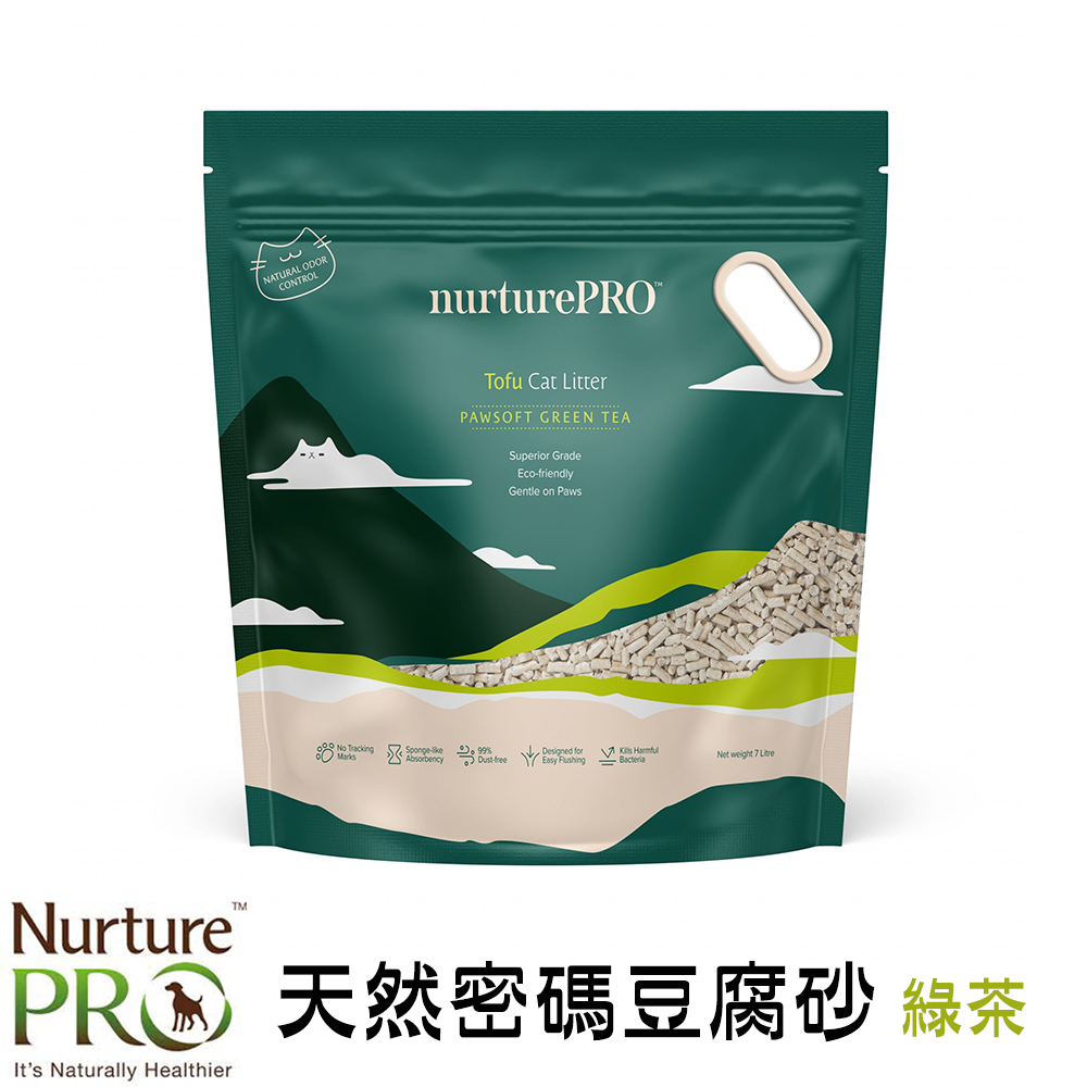 Nurture PRO天然密碼 環保豆腐砂-綠茶6L