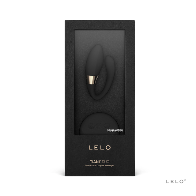 LELO TIANI DUO｜無線遙控情侶共震按摩器｜黑色