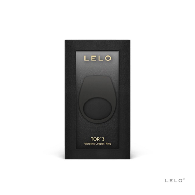 LELO TOR 3 振動陰莖環-黑