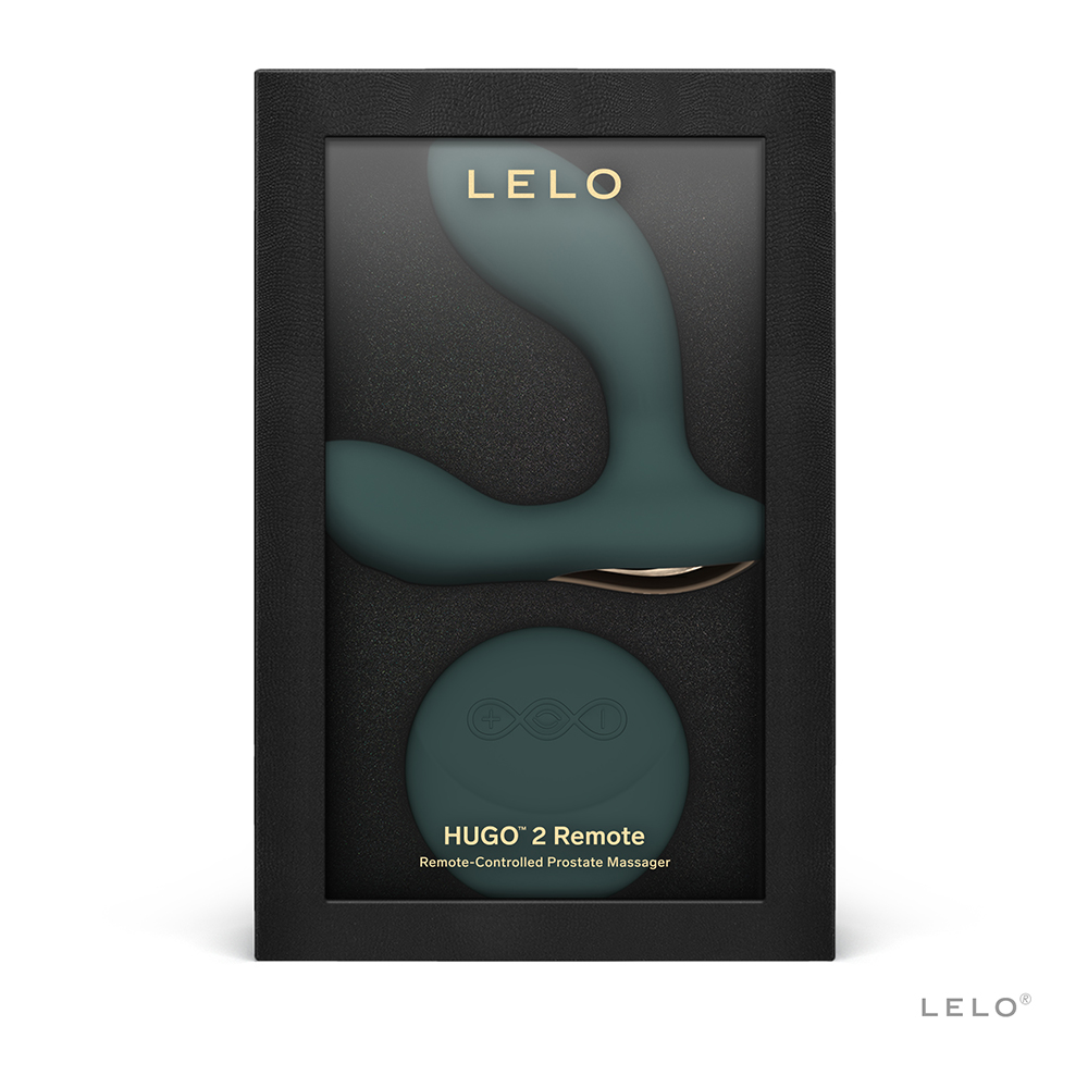 Lelo｜HUGO 2 Remote｜遙控式前列腺震動器 綠