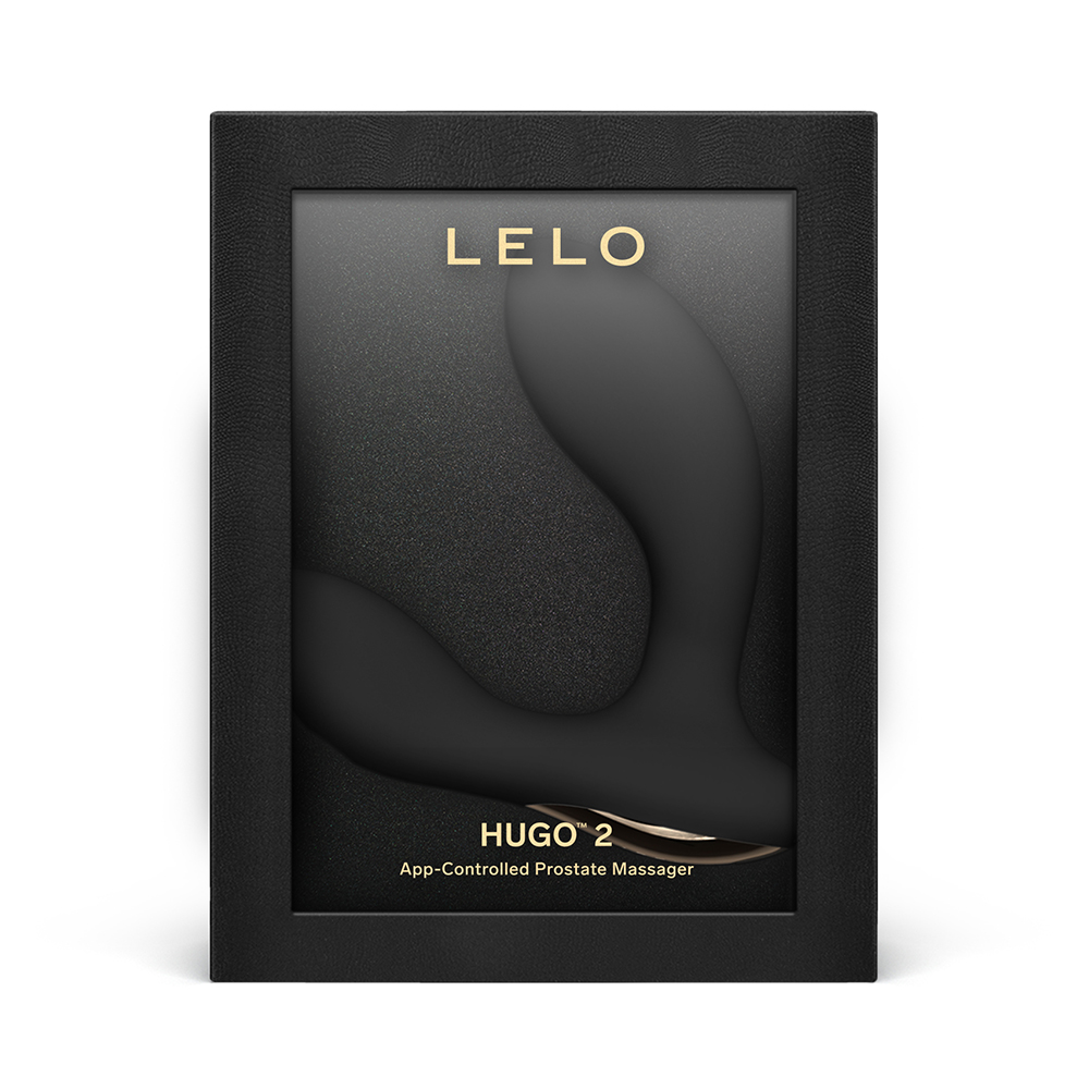 Lelo｜HUGO 2｜智慧版 前列腺震動器 黑