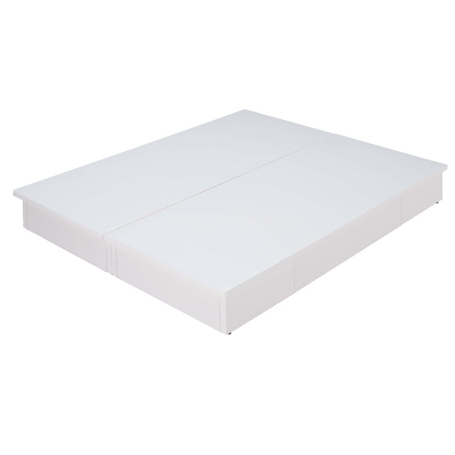 現代風白色5尺置物床底