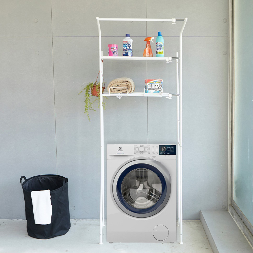 H&R安室家 洗衣機雙層收納架TS210